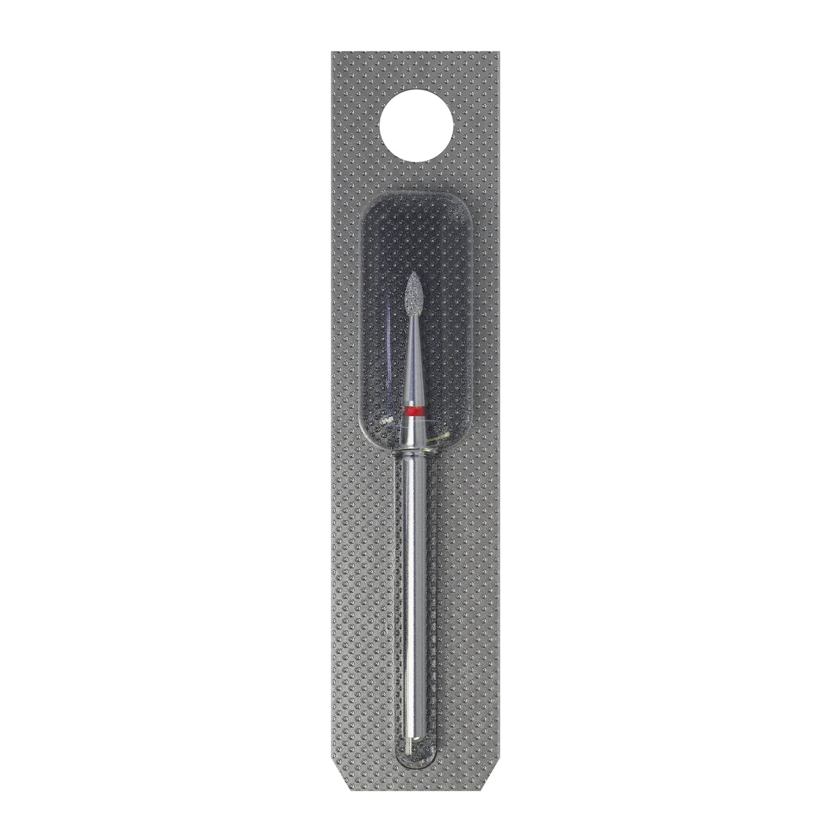 STALEKS EXPERT Fresa diamantata a goccia rossa, diametro 1,6 mm, parte lavorativa 4 mm