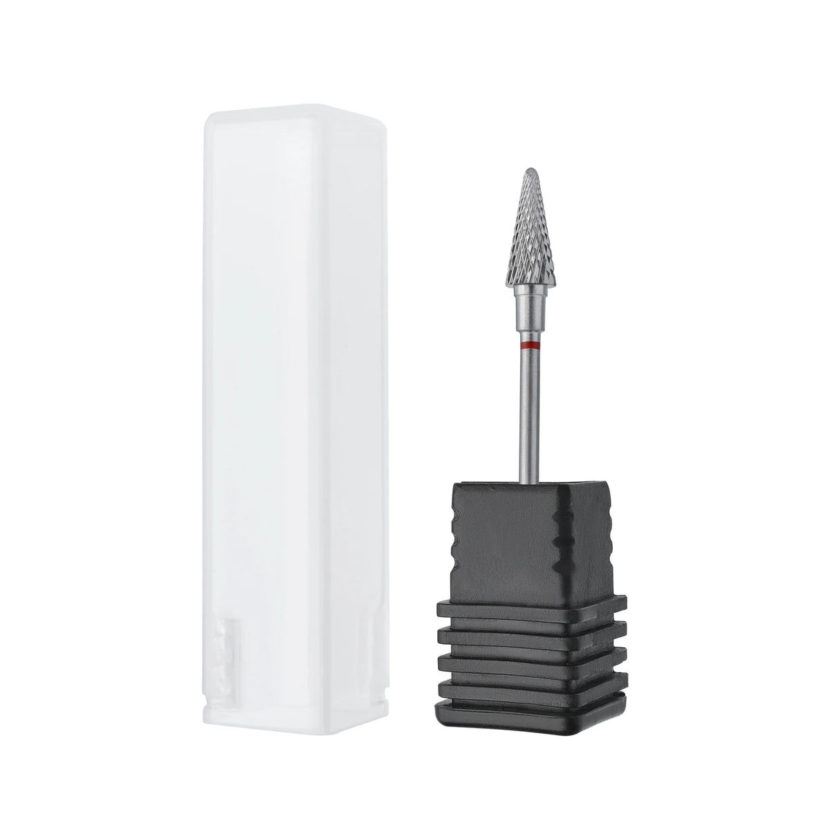 STALEKS EXPERT Fresa in metallo duro «Cono» rossa, diametro 6 mm, parte lavorativa 14 mm
