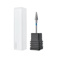 STALEKS EXPERT Fresa in metallo duro per mancini «Cono» blu, diametro 6 mm, parte lavorativa 14 mm