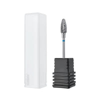 STALEKS EXPERT Fresa in metallo duro a grani di mais blu, diametro 6 mm, parte lavorativa 14 mm