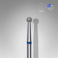 STALEKS EXPERT Punta diamantata sfera blu, diametro 2,7 mm