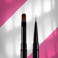 STALEKS EXPERT 03/06 Pennello doppia faccia, liner 10 mm/per il gel 11 mm