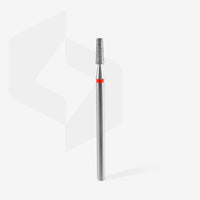 STALEKS EXPERT Fresa diamantata «cono troncato» rossa, diametro 2,5 mm, parte lavorativa 8 mm