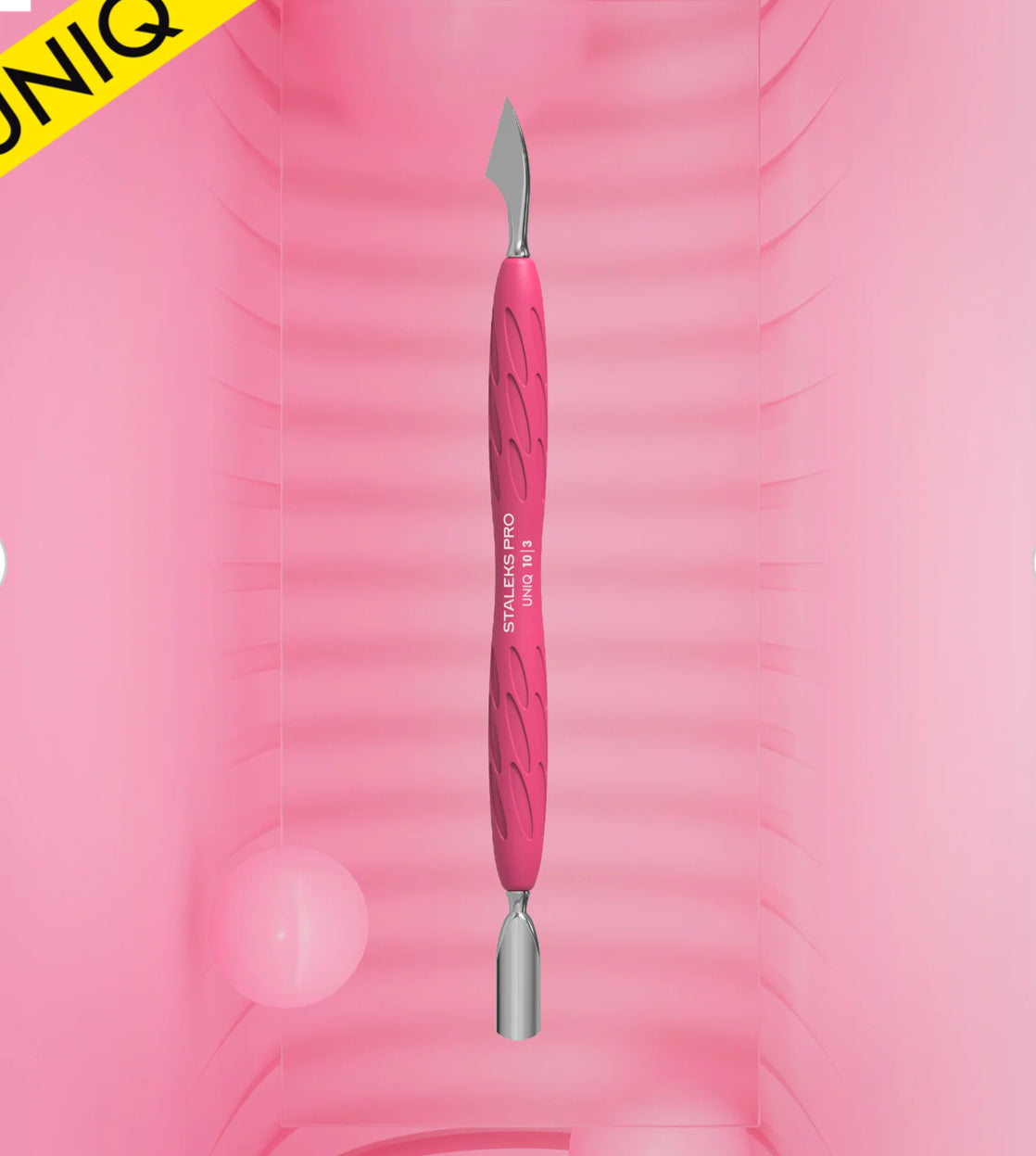 Spatola Per Manicure Con Manico In Silicone "Gummy" UNIQ 10 TYPE 3