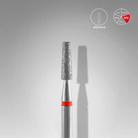 STALEKS EXPERT Fresa diamantata «cono troncato» rossa, diametro 2,5 mm, parte lavorativa 8 mm