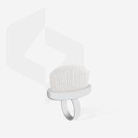 STALEKS EXPERT 03 Mini Spazzolina anello per la rimozione della polvere dalle unghie (10 pz)