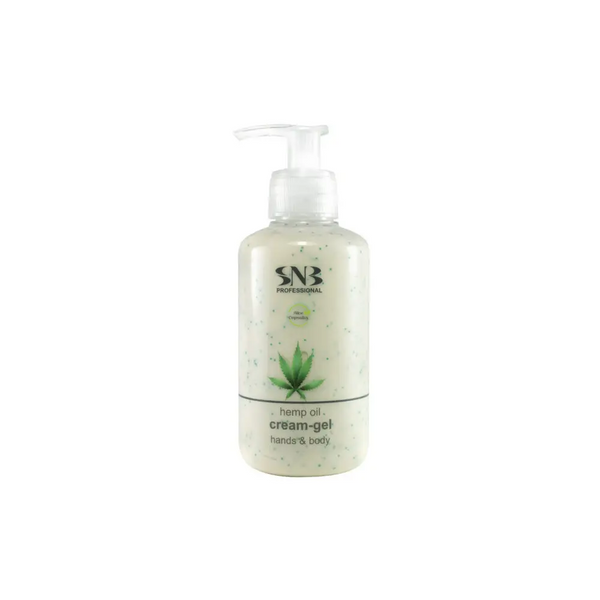 Crema Gel Per Mani E Corpo Con Sfere Di Aloe Vera E Olio Di Canapa 30 ml