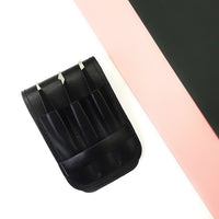 Set di 3 pinzette per talpe Nikk (nere) con custodia