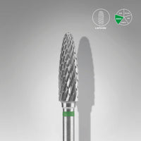 STALEKS EXPERT Fresa in metallo duro a mais verde, diametro 4 mm, parte lavorativa 14 mm