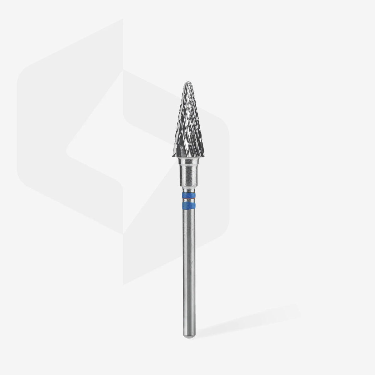 STALEKS EXPERT Fresa in metallo duro per mancini «Cono» blu, diametro 6 mm, parte lavorativa 14 mm