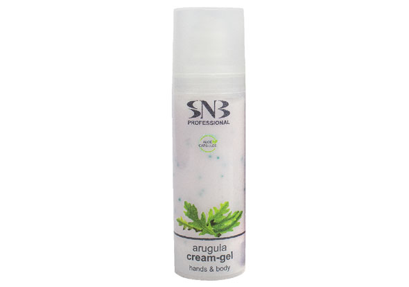 Crema Gel Per Mani E Corpo Con Sfere Di Aloe Vera Ed Estratto Di Rucola 30 ml