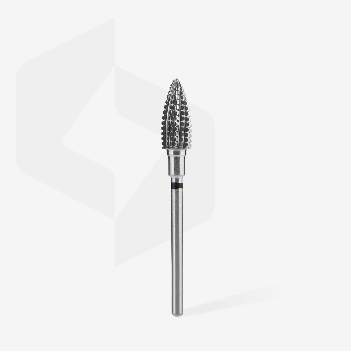 STALEKS EXPERT Punta in carburo "Pigna" nera hard, diametro 6 mm, parte lavorativa 14 mm