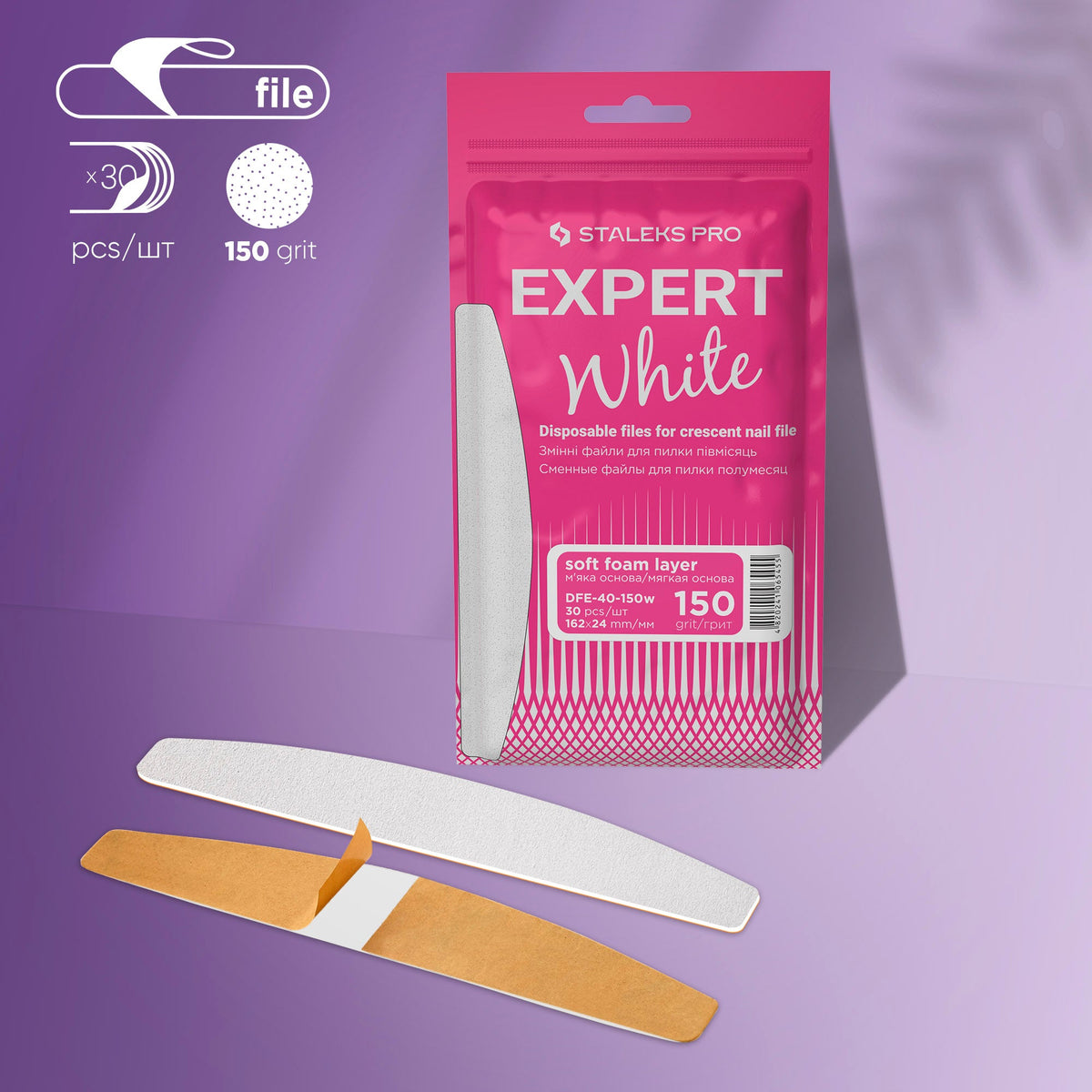 Ricambi Per Lima Mezzaluna A Base Morbida EXPERT 40 (30 Pezzi)