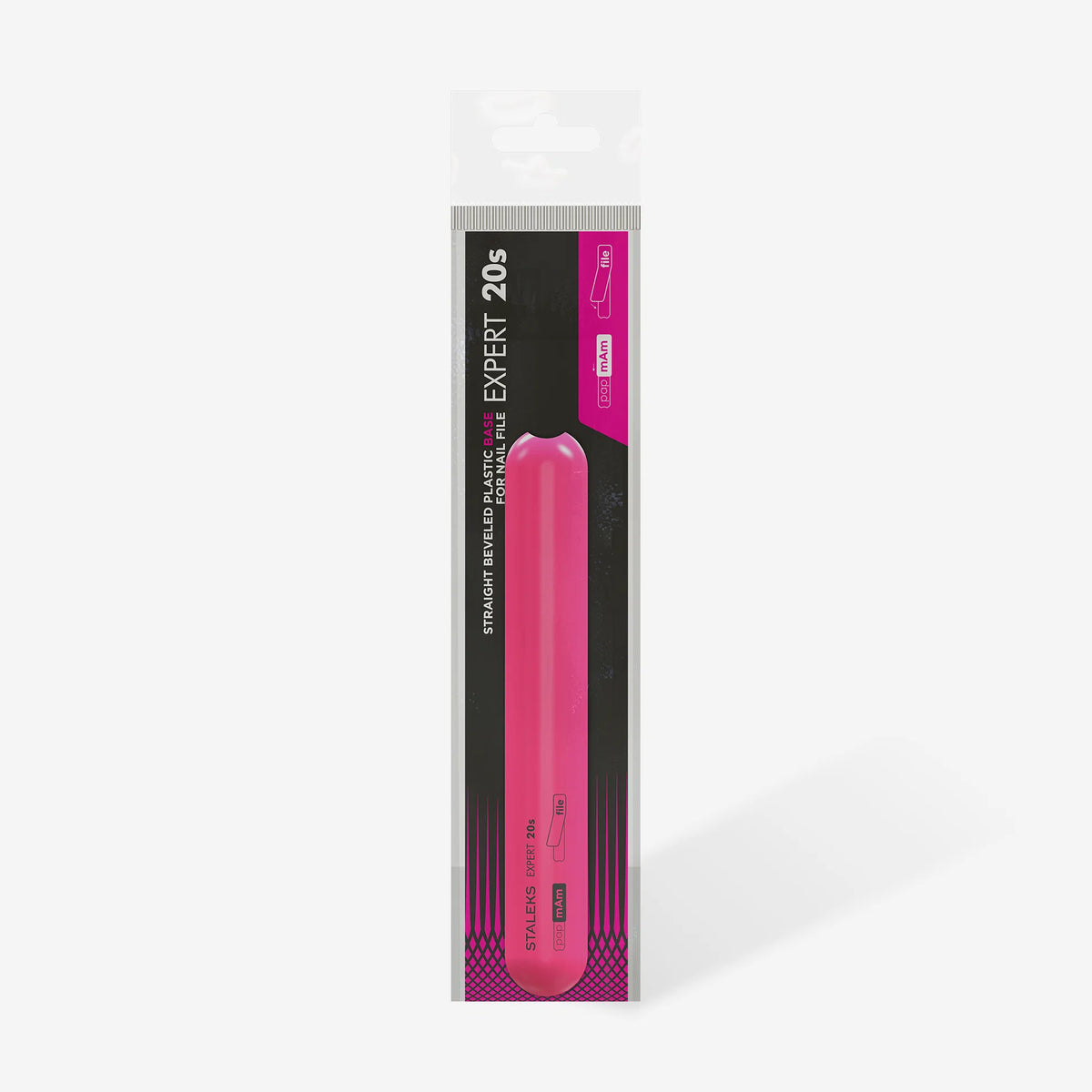 STALEKS EXPERT 20s Base per la lima in plastica smussata dritta (130 mm)