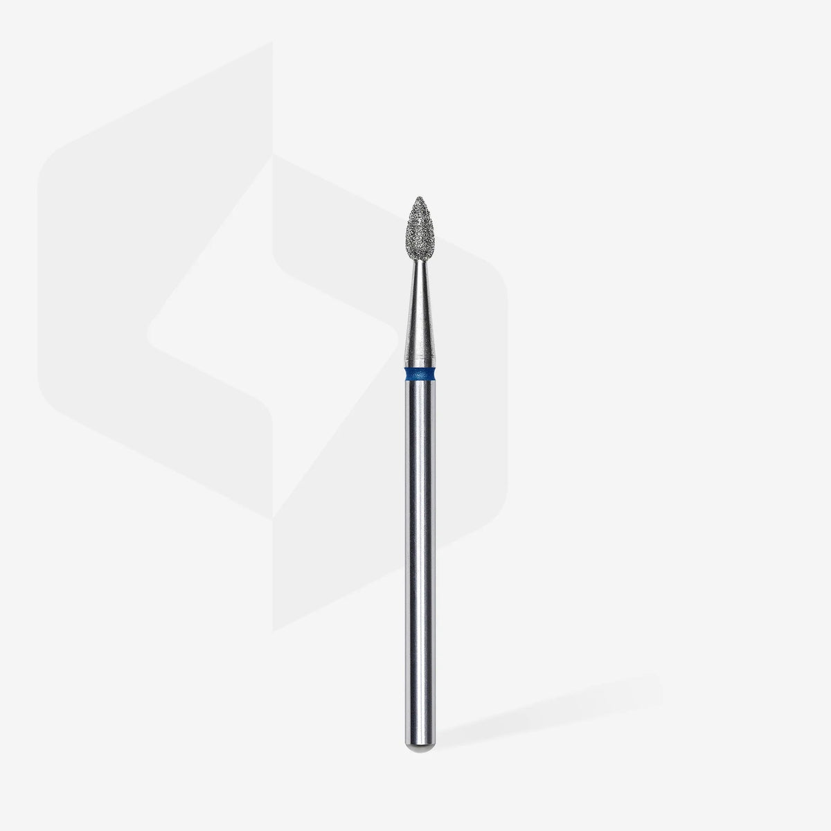 STALEKS EXPERT Fresa diamantata a goccia blu, diametro 2,3 mm, parte lavorativa 5 mm