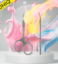 Forbici Professionali Per Cuticole "Asymmetric" UNIQ 30 TYPE 4