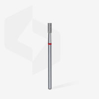 STALEKS EXPERT Fresa diamantata «Cilindro» rossa, diametro 2,5 mm, parte lavorativa 6 mm