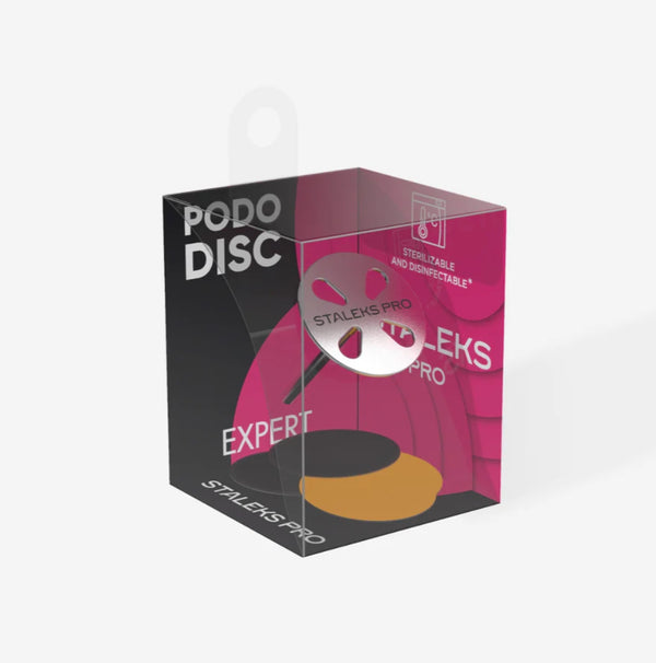 PODODISC STALEKS SET BASE M IN ACCIAIO INOX CON 5 RICARICHE PDSET-20