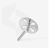 PODODISC STALEKS SET BASE L IN ACCIAIO INOX CON 5 RICARICHE PDSET-25
