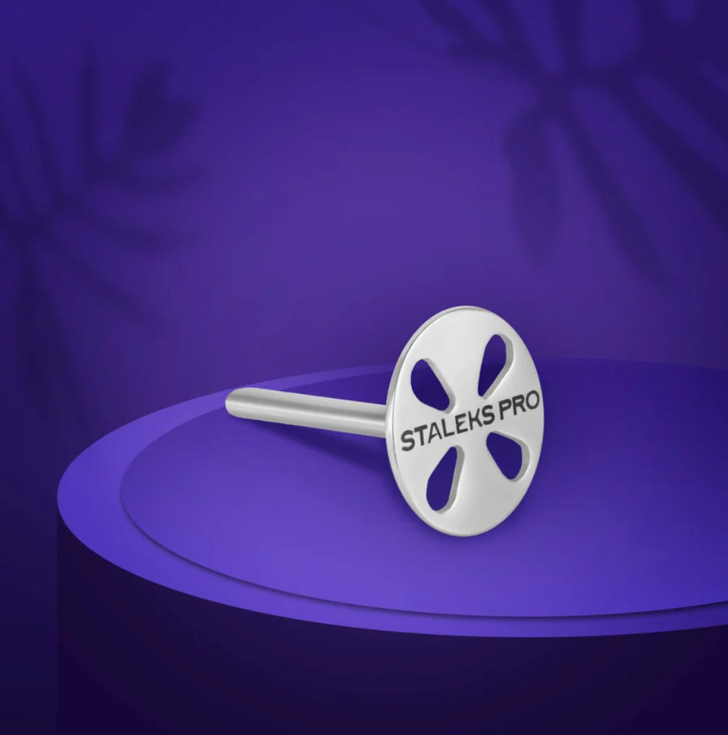 PODODISC STALEKS SET BASE M IN ACCIAIO INOX CON 5 RICARICHE PDSET-20