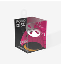 PODODISC STALEKS SET BASE L IN ACCIAIO INOX CON 5 RICARICHE PDSET-25