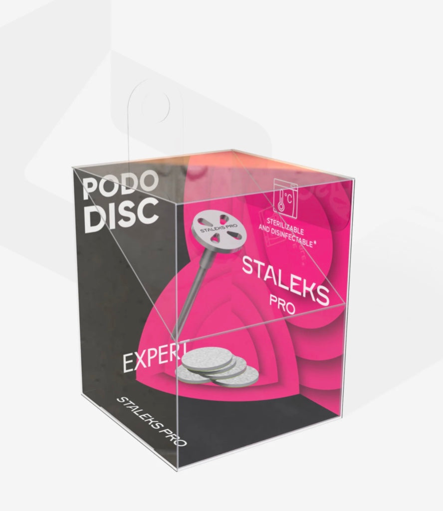 Disco Per Pedicure PODODISC EXPERT XS Completo Di Lima Sostituibile Grana 180 5 Pz (10 Mm)
