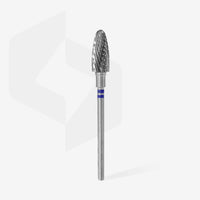 STALEKS EXPERT Fresa in metallo duro Mais per mancino blu, diametro 6 mm, parte lavorativa 14 mm