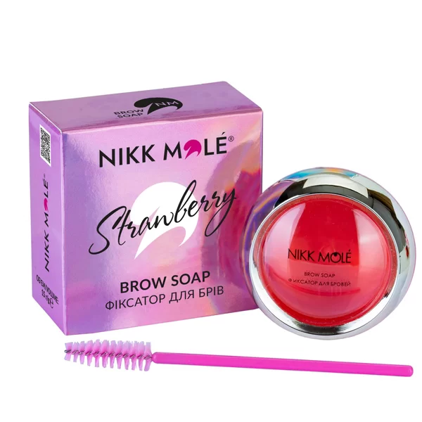 Fissatore Nikk Mole per sopracciglia (Fragola) 15 g