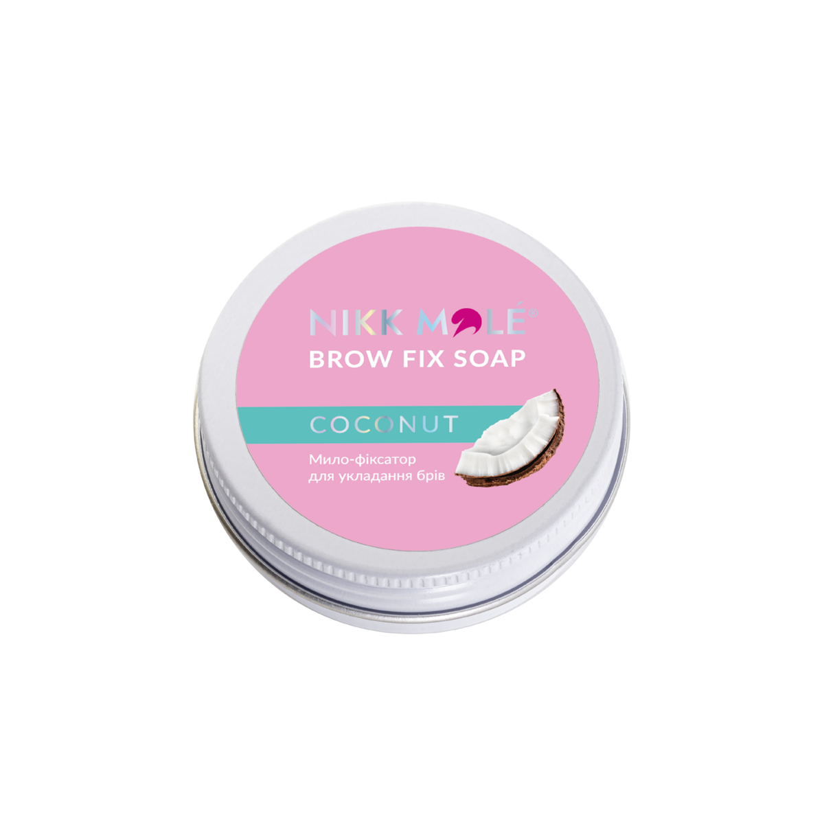 Sapone fissante per sopracciglia Nikk Mole (Cocco), 30 ml