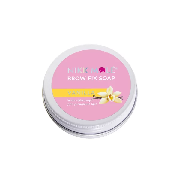Sapone fissante per sopracciglia Nikk Mole (Vaniglia), 30 ml