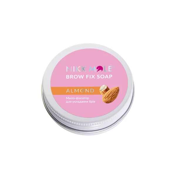 Sapone fissante per sopracciglia Nikk Mole (Mandorla), 30 ml