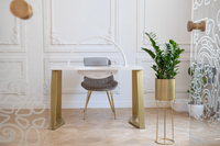 Tavolo cosmetico Afinia Art Déco W Gold New