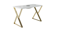 Tavolo cosmetico Afinia Art Déco X Gold New