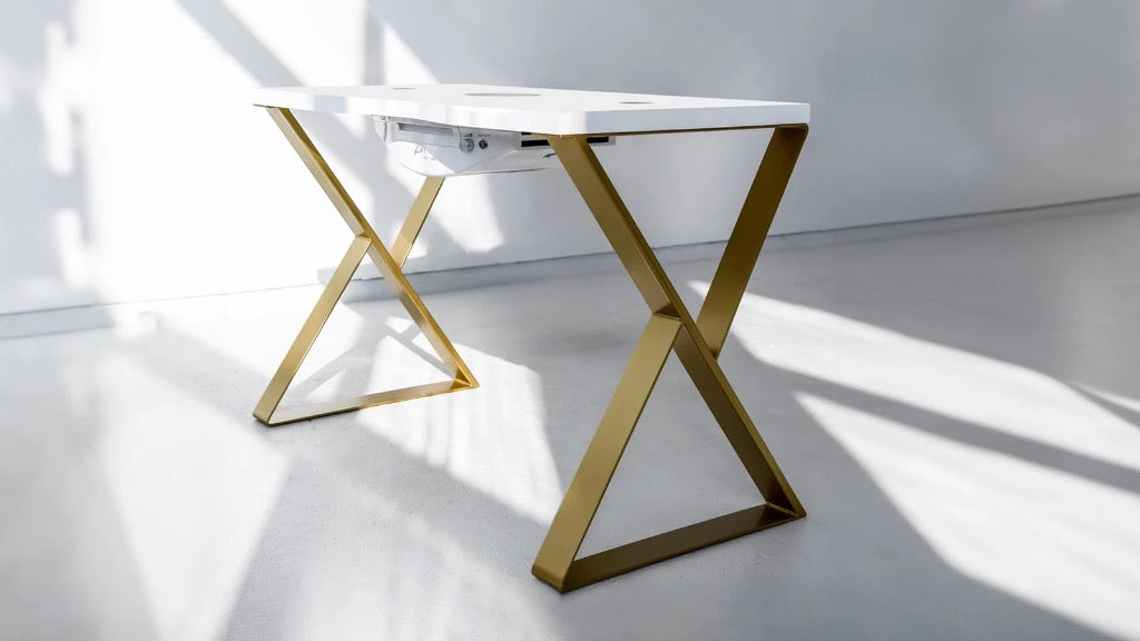 Tavolo cosmetico Afinia Art Déco X Gold New