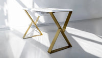 Tavolo cosmetico Afinia Art Déco X Gold New