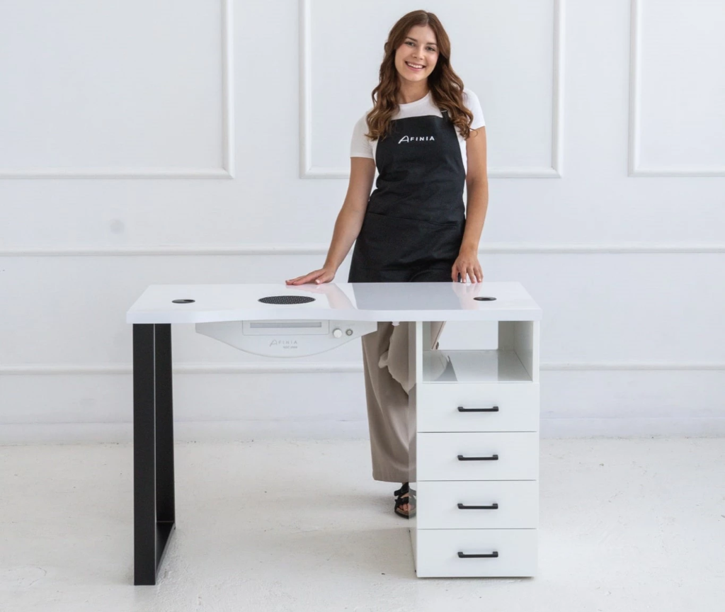Tavolo cosmetico Afinia Frame Black