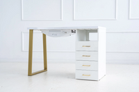 Tavolo cosmetico Afinia Frame Gold