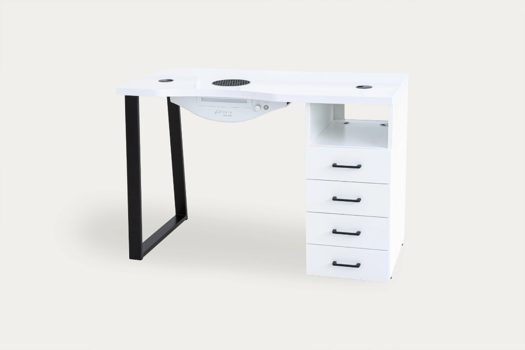 Tavolo cosmetico Afinia Prime Black rigato