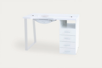 Tavolo cosmetico Afinia Prime White rigato