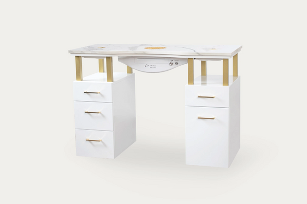 Tavolo Cosmetico Afinia Basic in Gres Porcellanato New