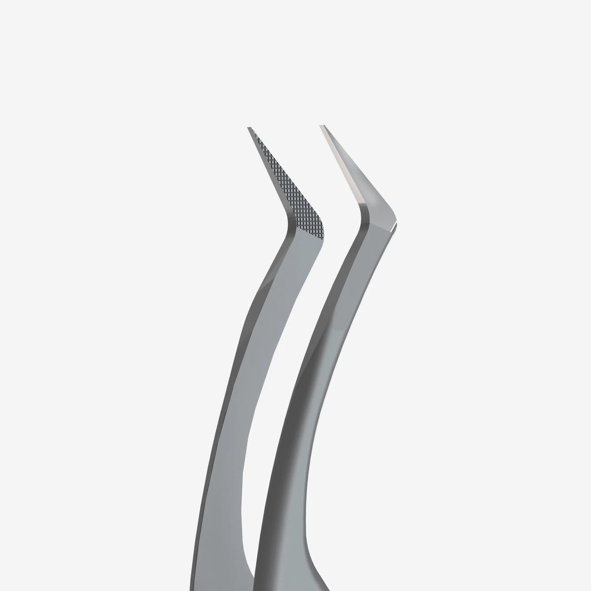 STALEKS EXPERT 45 TYPE 2 Pinzetta professionale con tacche per allungamento delle ciglia, a forma di L, 40°
