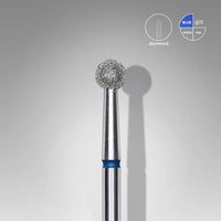 STALEKS EXPERT Punta diamantata sfera blu, diametro 4 mm