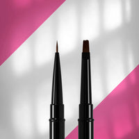 STALEKS EXPERT 01/04 Pennello doppia punta, liner 7 mm/per il gel 7 mm