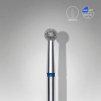 STALEKS EXPERT Punta diamantata a sfera blu, diametro 3,5 mm