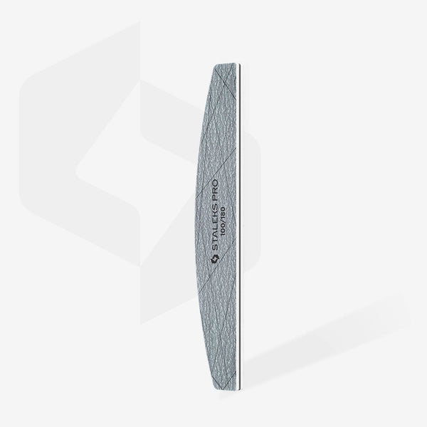 STALEKS SMART 40 Lima minerale per unghie mezzaluna, grana 100/180 (25 pz)
