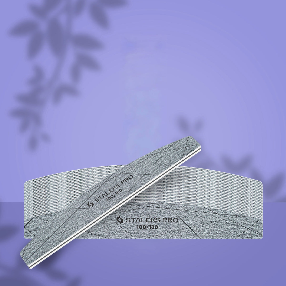 STALEKS SMART 40 Lima minerale per unghie mezzaluna, grana 100/180 (25 pz)