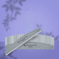 STALEKS SMART 40 Lima minerale per unghie mezzaluna, grana 100/180 (25 pz)