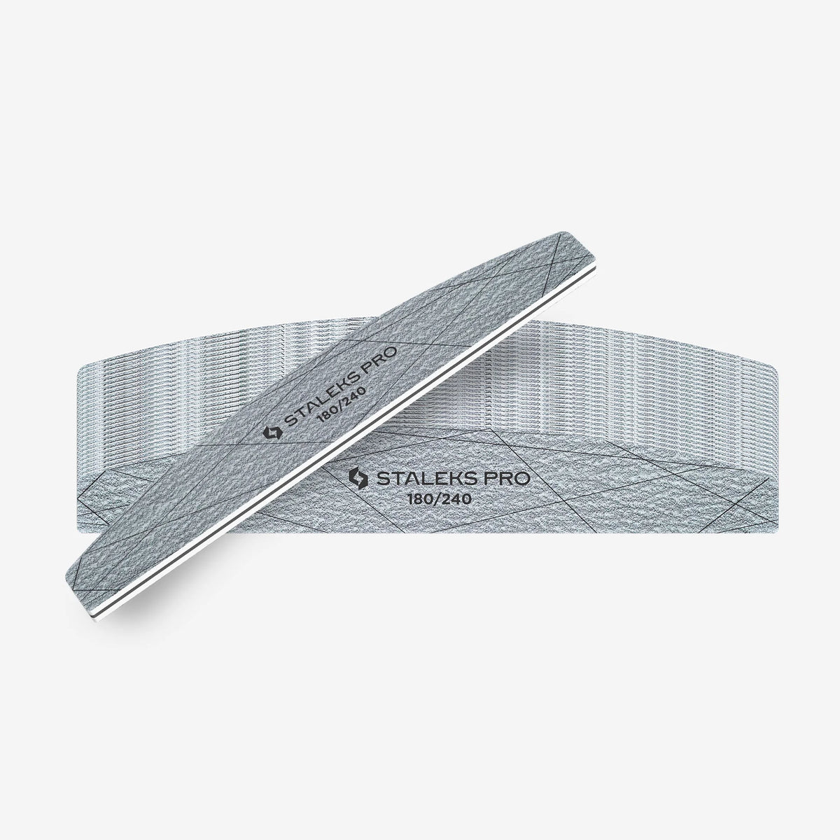 STALEKS SMART 40 Lima minerale per unghie mezzaluna, grana 180/240 (25 pz)
