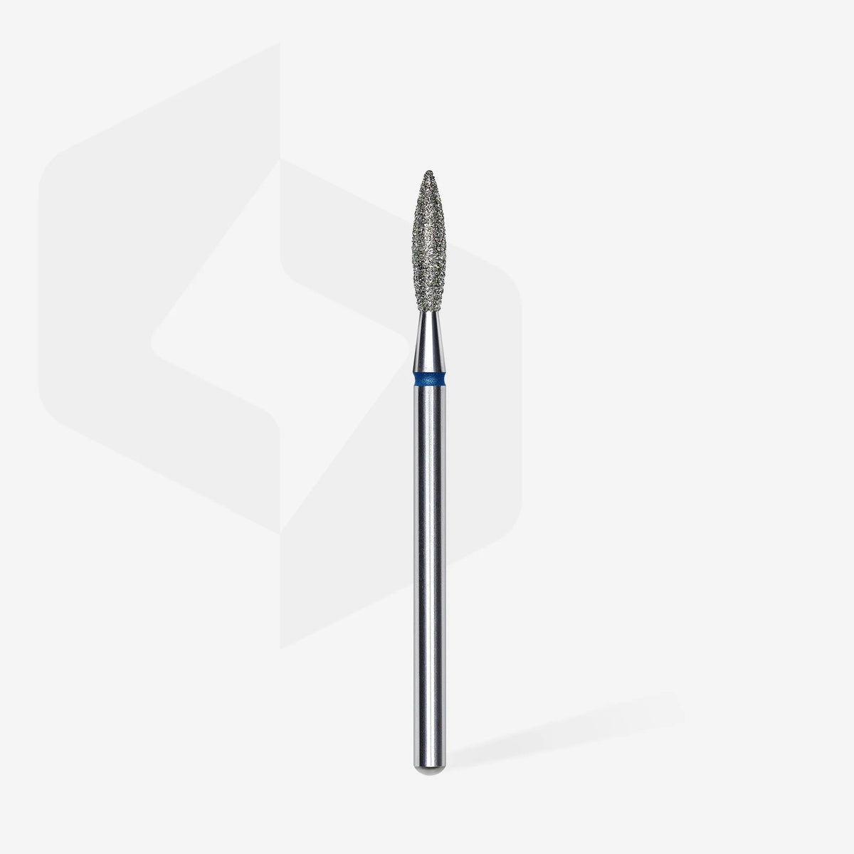 STALEKS EXPERT Fresa diamantata «Fiamma» blu, diametro 2,3 mm, parte lavorativa 10 mm