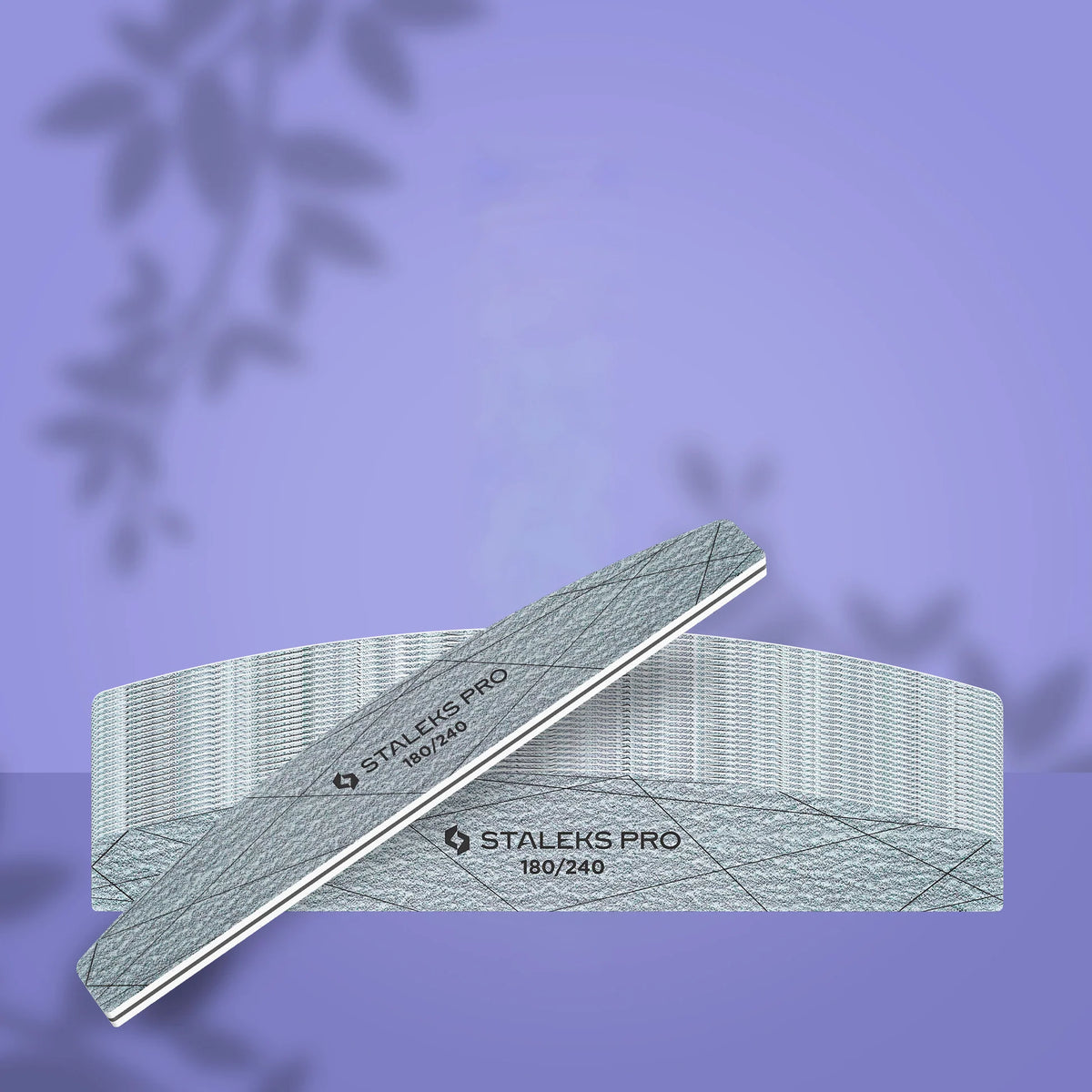 STALEKS SMART 40 Lima minerale per unghie mezzaluna, grana 180/240 (25 pz)